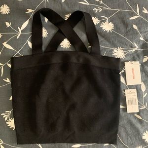 Racer back tank crop